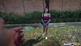 Reyna De La Cruz is getting picked up on the street