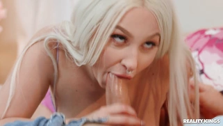 Dylann Vox gives masterful blowjob to Jmac