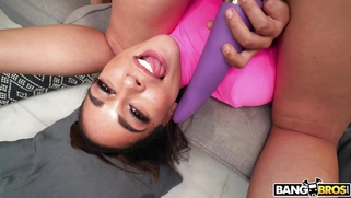 Ginebra Bellucci and Misha Maver in anal 3way fuckfest