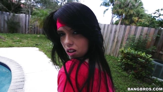 Ryan Smiles puts that big ass of hers right in his face