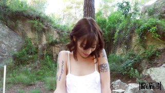 Silvia Soprano demonstrates the butt plug in her ass