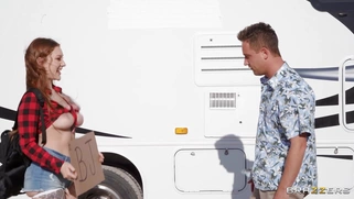 Aria Kai is sucking Van Wylde's dick