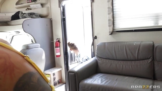 Aria Kai is sucking Van Wylde's dick