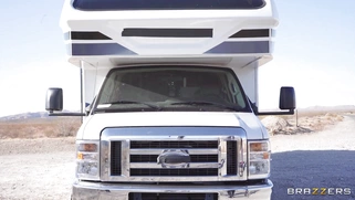 Aria Kai is sucking Van Wylde's dick