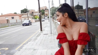 Julia De Lucia is sucking Jordi's cock