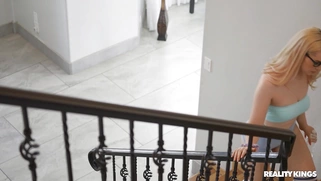 Layla Belle caught Xander Corvus jerking on her