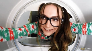 Aften Opal and Maya Farrell get fucked by Van Wylde doggystyle