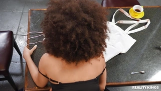 Nina Diaz gets her pussy fucked by Johnny Love doggystyle