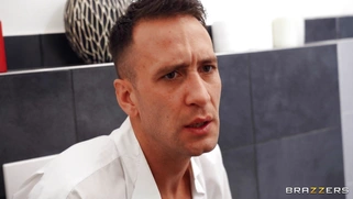 Tiffany Tatum is sucking the cock in the toilet