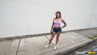 Anna Chambers is getting picked up on the street