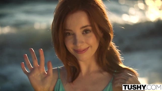 Lottie Magne explores her anal fantasies with an older man