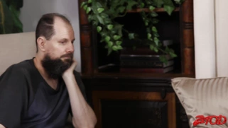 Sarah Jessie rides the BBC in front of her husband