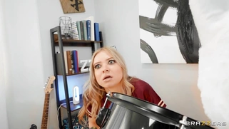 Katie Kush gets her trimmed pussy drilled by Van Wylde