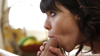 Vera King orally pleasures Codey Steele