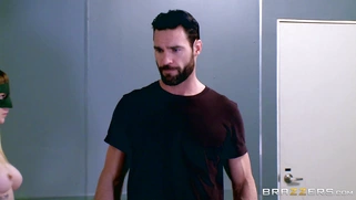 Two busty criminals Cassidy Banks and Kenzie Taylor are about to go to jail