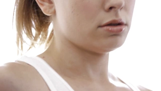 Giselle Palmer gets her big boobs worshipped by Lucas Frost