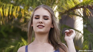 Natalie Knight shows off her nice natural tits