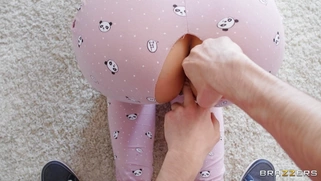 Jennifer Mendez is sucking cock behind her BF's back