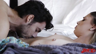 Kristen Scott enjoys getting her trimmed pussy licked