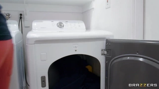 Blonde Charlotte Sins gets her face fucked