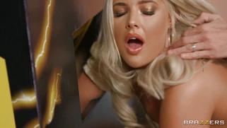 Little Louise gets fucked by Danny D doggystyle