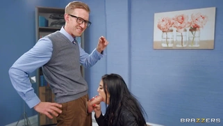 Roxee Couture is sucking Danny D's monster cock