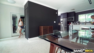 Dani Blu caught Camila Cortez sucking Johnny Love's cock