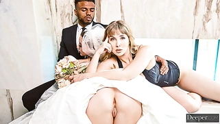 Deeper. Laney & Troy have intense threesome with Lena Paul