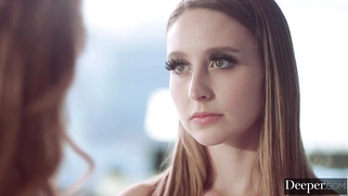 Deeper. Laney & Troy have intense threesome with Lena Paul