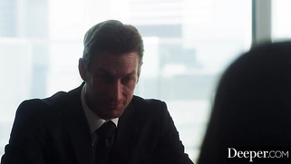 Deeper. Anal-queen Emily & Seth succumb to sexual tension