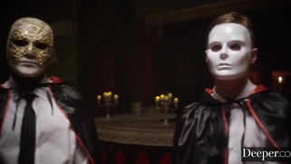 Deeper. Lulu, April, Jasmine & Isiah serve Mistress Maitland