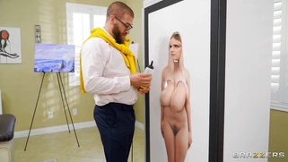 Codi Vore gets her big tits worshipped by Xander Corvus