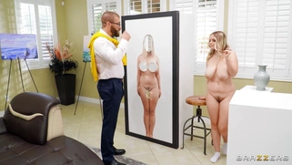 Codi Vore gets her big tits worshipped by Xander Corvus