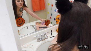 Maddy May gets her pussy fucked standing