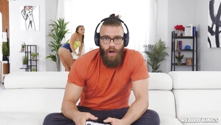 Gia Derza gets her ass licked by Xander Corvus