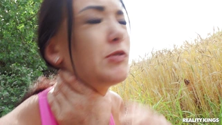 Zuzu Sweet rides Steve Q's hard rod