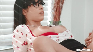 Melody Foxx gets her pussy drilled by Jimmy Michaels