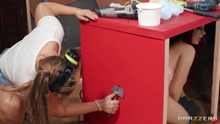 Atlanta Moreno gets her pussy fingered by Beth Bennett