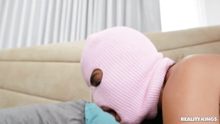 Maya Farrell gets banged by Quinton James doggystyle