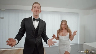 Alessandra Jane is sucking Danny D's enormous prick