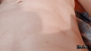 Paris Amour is sucking hard cock in POV