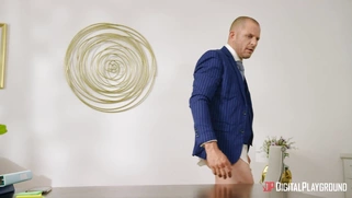 Kissa Sins gets her pussy licked by Scott Nails