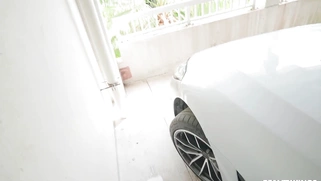 Busty Jeyla Spice rides hard dick with her shaved pussy in POV