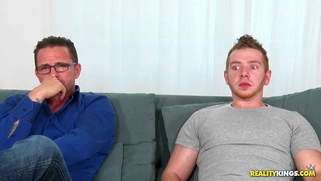 Lucy Bell takes a selfie to send Chad a few pics of her big tits