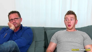 Lucy Bell takes a selfie to send Chad a few pics of her big tits