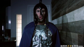 Romi Rain transformed into Wonder Woman and fought for justice