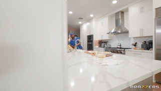 Vivianne DeSilva is sucking huge black cock and licking balls