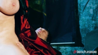 Romi Rain rides and sucks Xander Corvus' cock