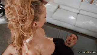 Katalina Kyle is fucking Keiran Lee in cowgirl positions