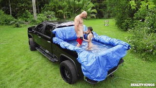 Lulu Chu is sucking Jmac's thick dick